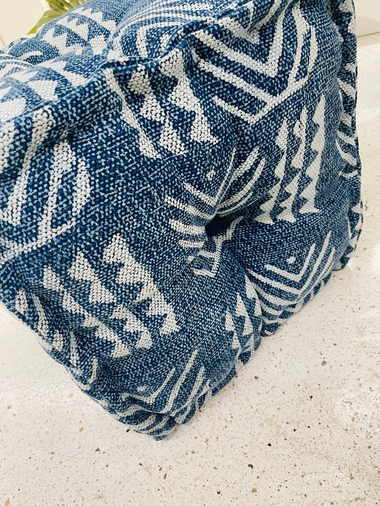 Ottomon Square Indigo - Rooii by Tuvisha