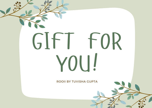 Rooii By Tuvisha Gupta E-Gift card - Rooii by Tuvisha